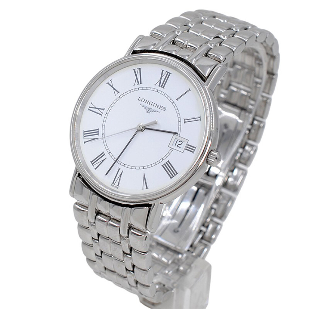 Longines Precense L4.720.4 Quartz 33 Mm Año 2007 Con Papeles Longines Precense L4.720.4 Quartz 33 Mm Año 2007 Con Papeles