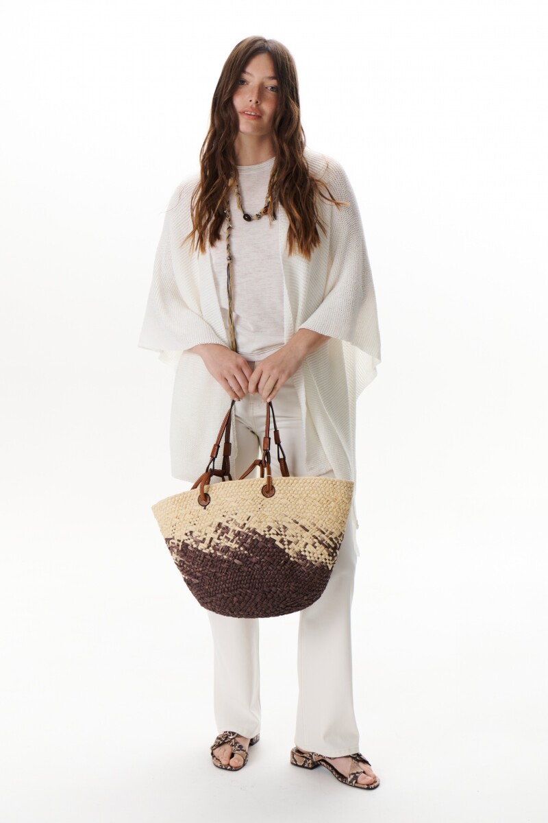 RUANA COTTON BLANCO