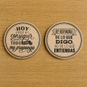 POSA VASOS CON MENSAJE X8 POSA VASOS CON MENSAJE X8