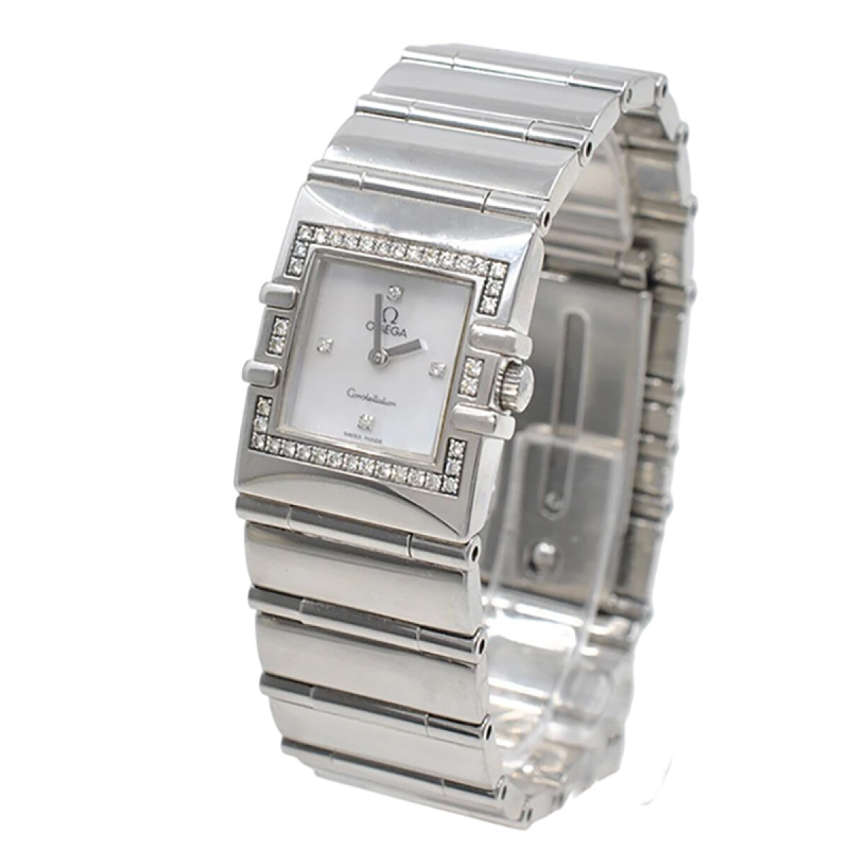 Omega Dama Constellation Con Brillantes 895-1230. Quartz. Acero Inox. 