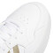 Championes de Mujer Adidas Hoops 3.0 Bold Blanco - Dorado