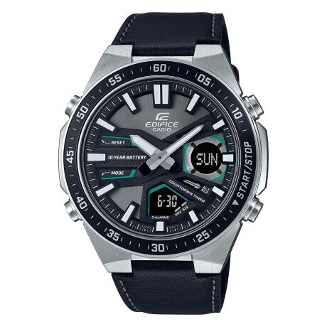Reloj CASIO EFVC110L-1AVDF en Cuero Negro Esfera 51mm 0