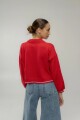 CARDIGAN TERRO COTTON Rojo