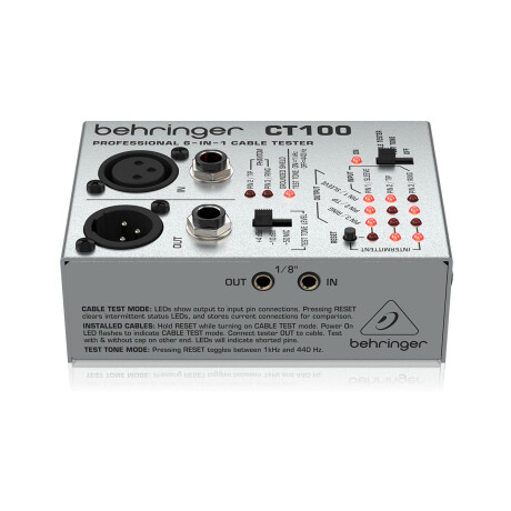 Tester Behringer Ct100 Tester Behringer Ct100