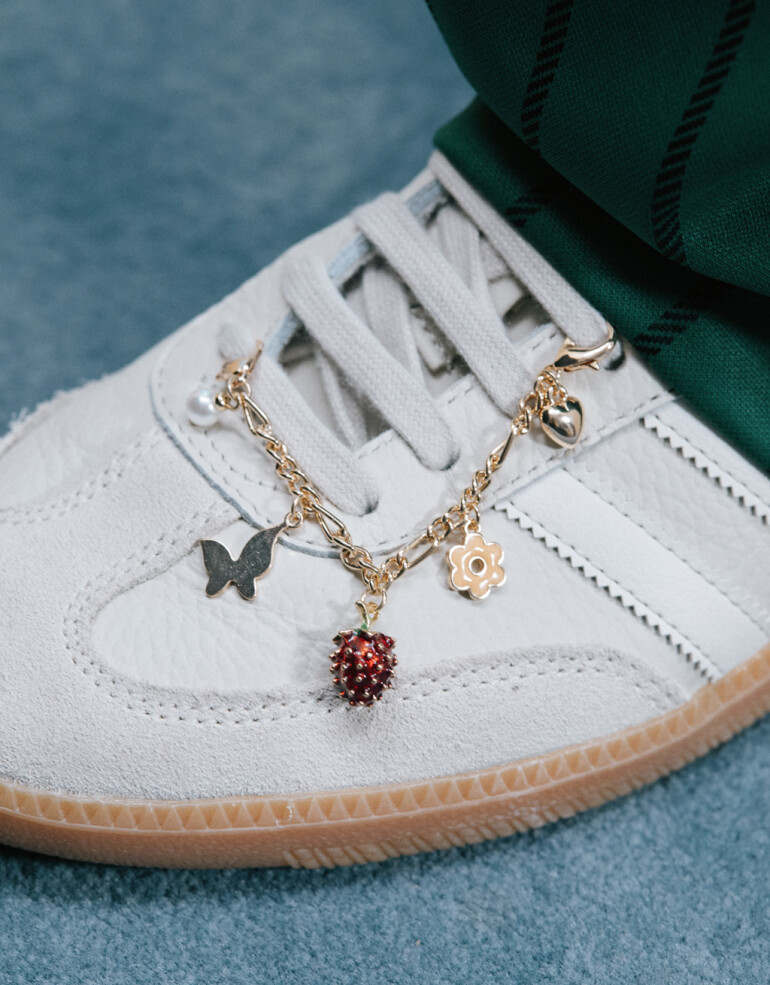 Bijouterie Vs Metal Cadena Para Cordones Con Dijes - Dorado