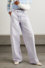PANTALON DENIM SOLENE Lila