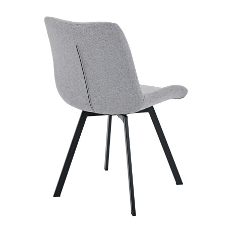 Silla Giratoria Telaio - Tela Rústica W83 (Gris)