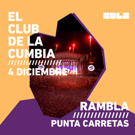 El Club de la Cumbia en la Rambla de Montevideo Campo General