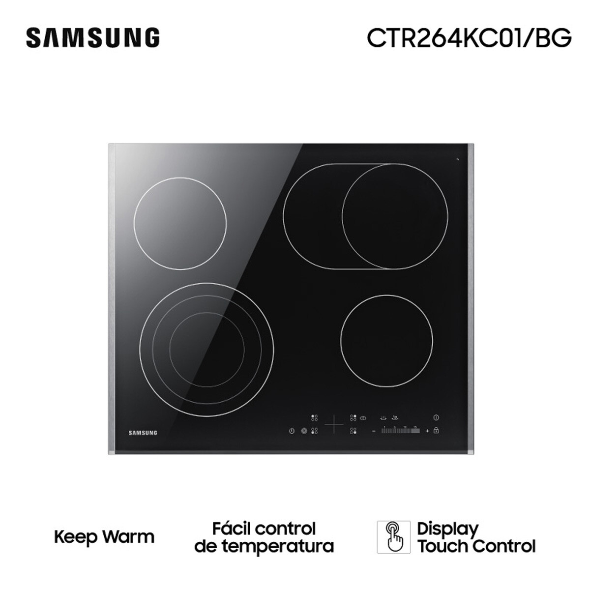 ANAFE ELECTRICO 4 HORNALLAS SAMSUNG 