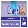 Toallitas Húmedas Babysec Premium Pack Ahorro X150