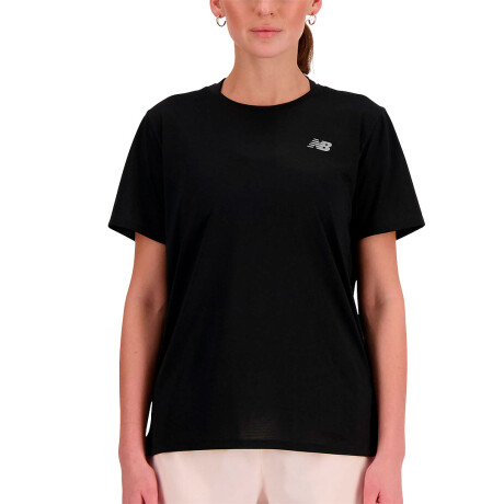 Remera de Mujer New Balance Se Poly Kit Negro