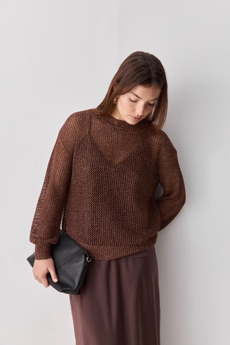 SWEATER ELISA Chocolate
