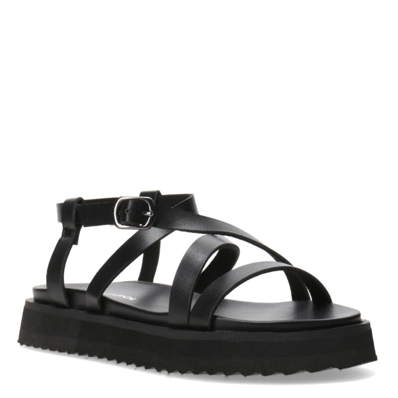 Sandalias de Niña MINI Miss Carol Califa con Hebilla Negro