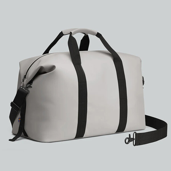 Bolso Deportivo Gaston Luga Weekender Impermeable Ajustable Color Gris