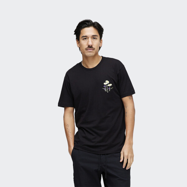 Remera Stance Pollen Negro