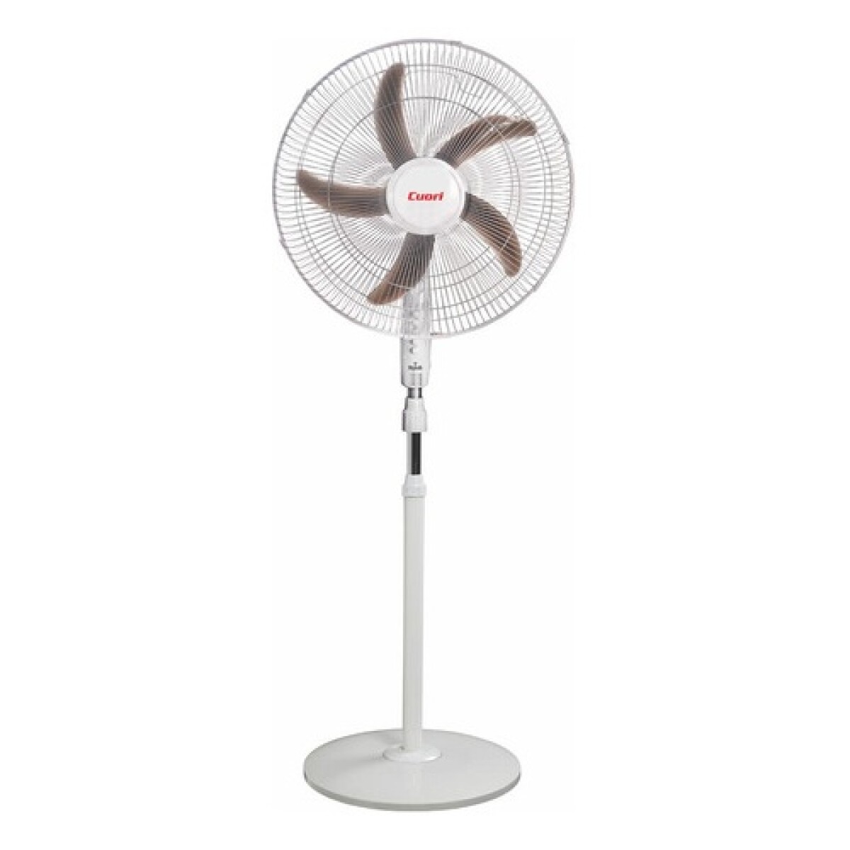 Ventilador de pie hasta 1.60 Mts con 5 aspas Cuori Mylos 