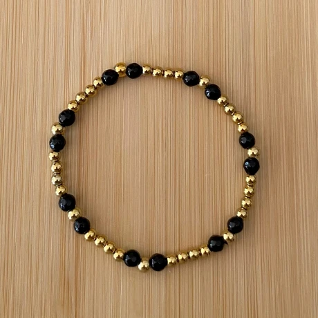 Pulsera NANI en acero y piedras naturales Pulsera NANI en acero y piedras naturales