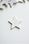 Tag estrella c/adhesivo 2x2 cm. - BLANCO Tag estrella c/adhesivo 2x2 cm. - BLANCO