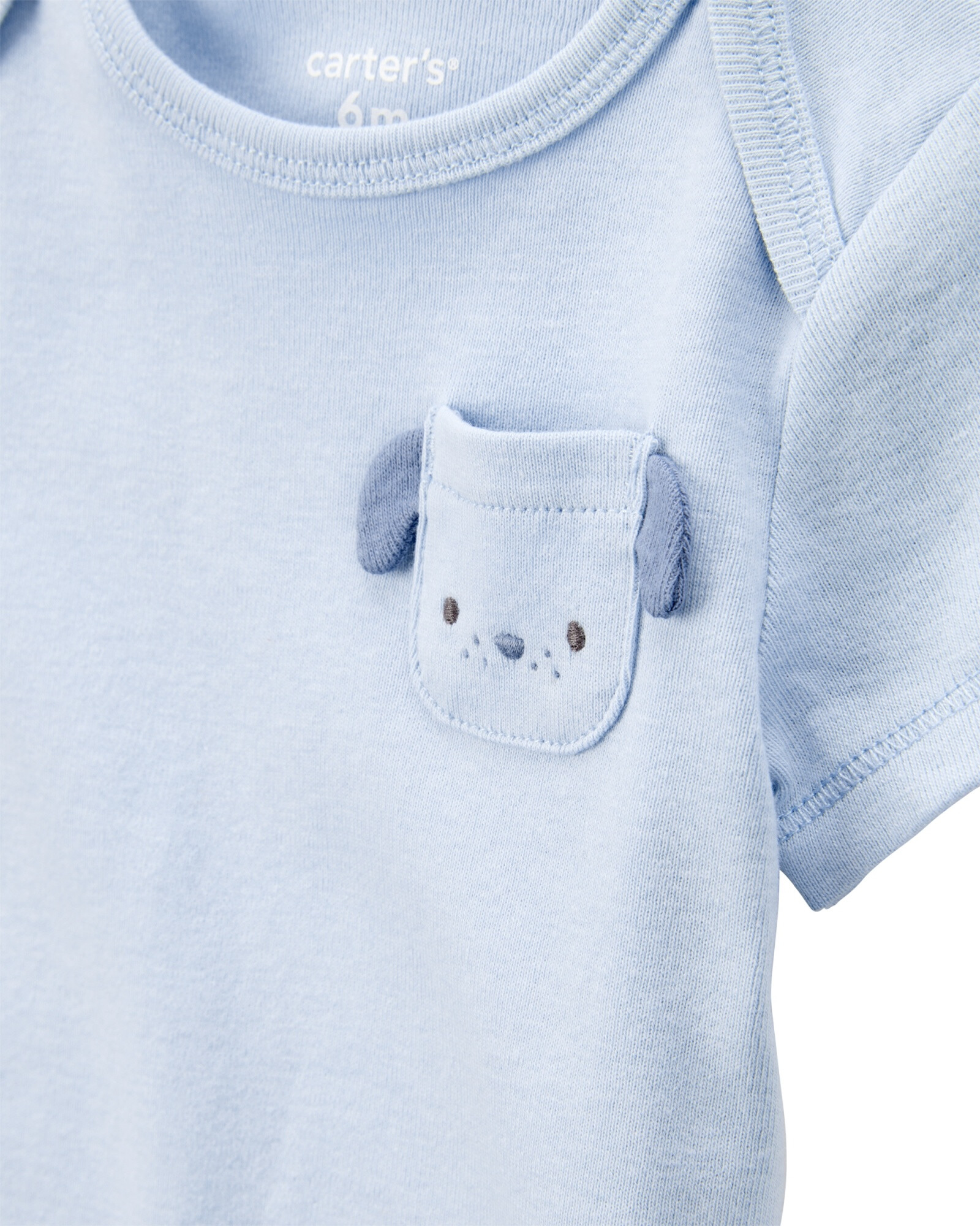 Pack cinco bodies de algodón, manga corta, azules Pack cinco bodies de algodón, manga corta, azules