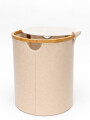Cesto Solara Liso C/tapa Beige
