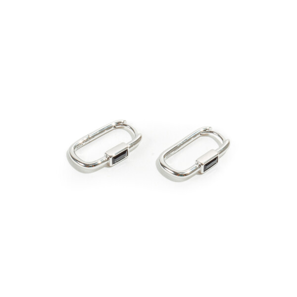 Aro rectangular plata Aro rectangular plata