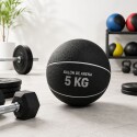 Balón de Arena para Entrenamiento sin pique 5 kg - Negro Balón de Arena para Entrenamiento sin pique 5 kg - Negro