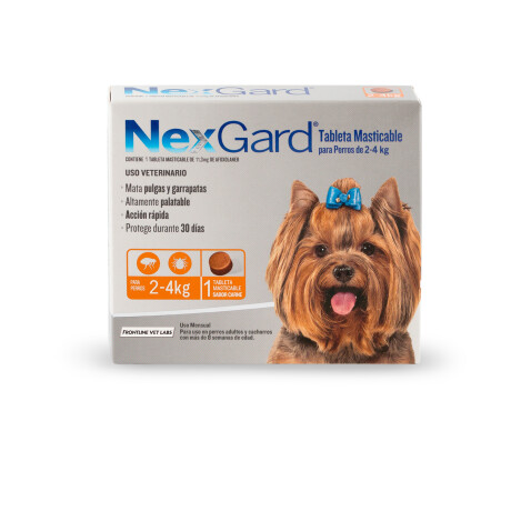 Nexgard 2 a 4kg PACK DE 3 Nexgard 2 a 4kg PACK DE 3
