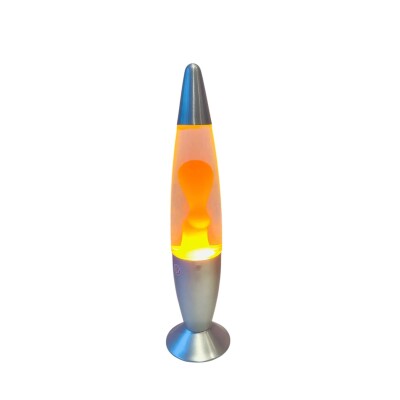 Lámpara de lava 33 cm color naranja Lámpara de lava 33 cm color naranja