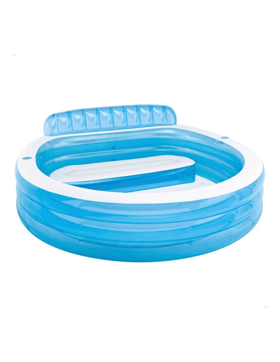 INTEX PISCINA INFLABLE SWIM CENTER CON ASIENTO 229 X 218 X 79 CMS 640 LITROS 