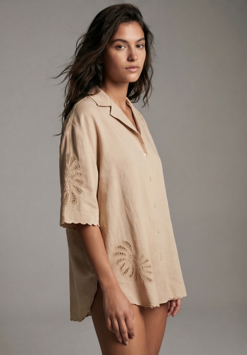 Camisa Aurea - BEIGE 