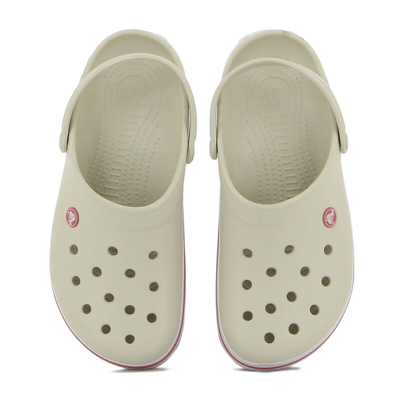 Zueco de Mujer Crocs Band c/tira Atras Beige