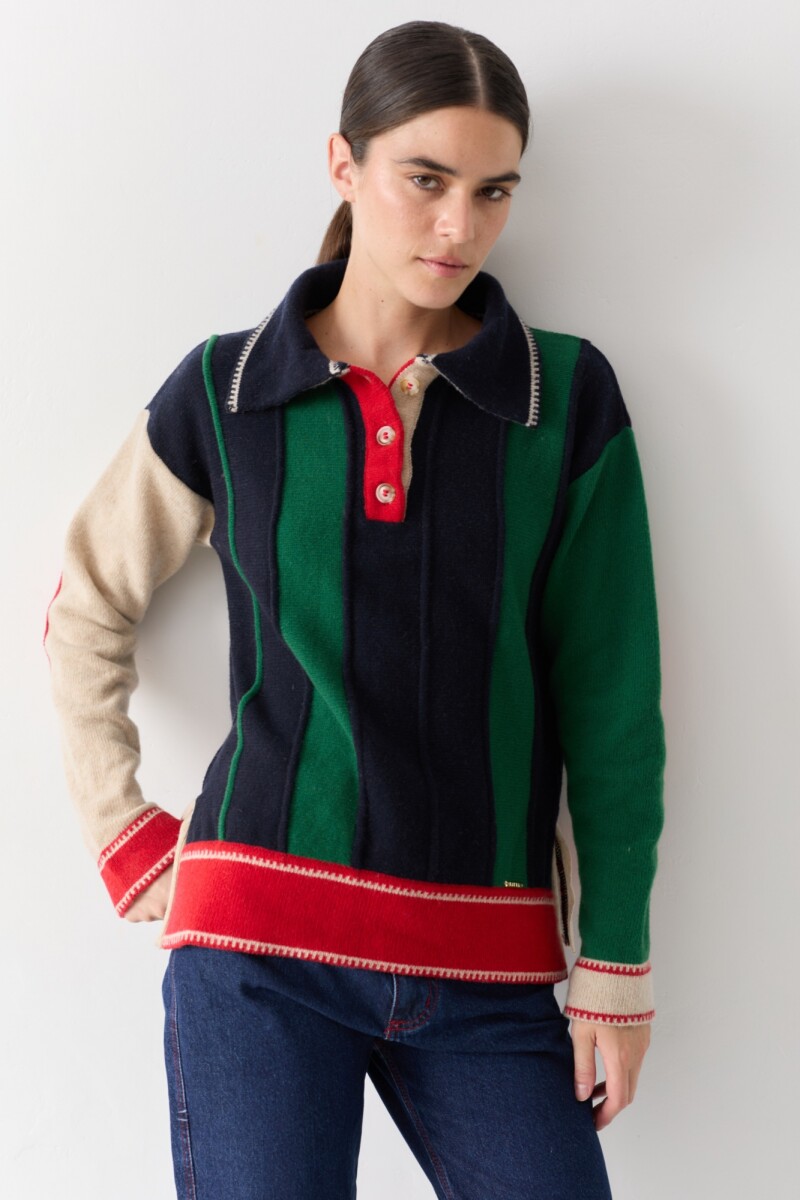 BUZO OLIMPICO - Verde, Azul Y Rojo Pre Venta 