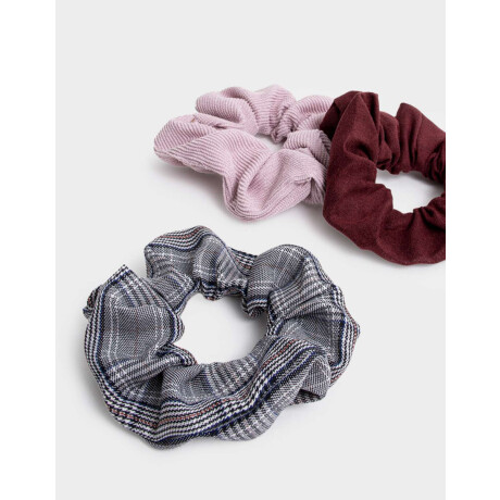 Scrunchie Combinacion Multicolor