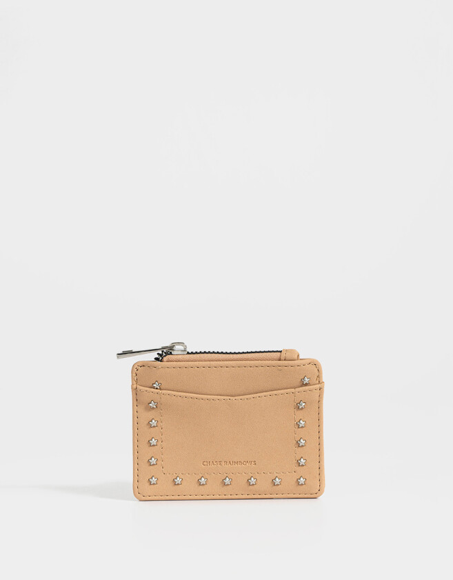 Monederos Monedero Con Tachas Camel - Marron Camel