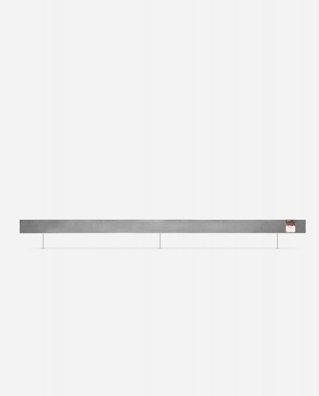 Fleje Separador 10cm x 240cm - Hierro 2mm - Con estacas