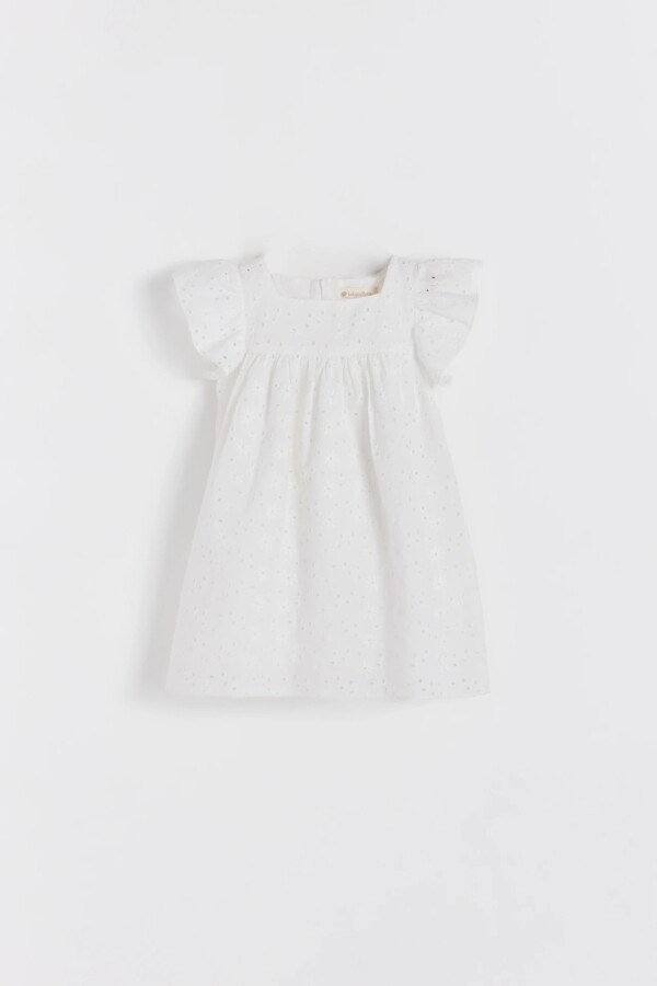 VESTIDO CHER BRODERIE Blanco