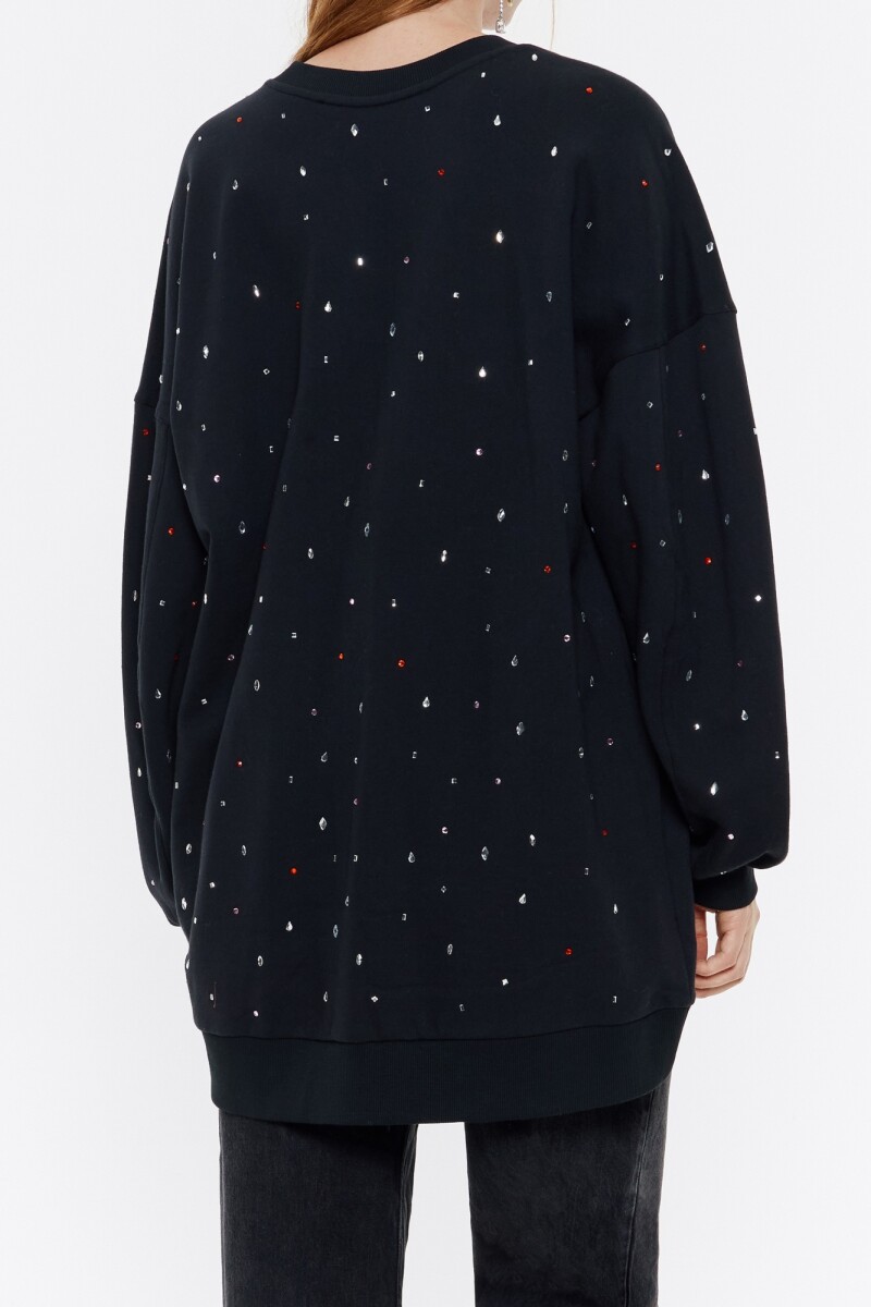 SUDADERA Negro