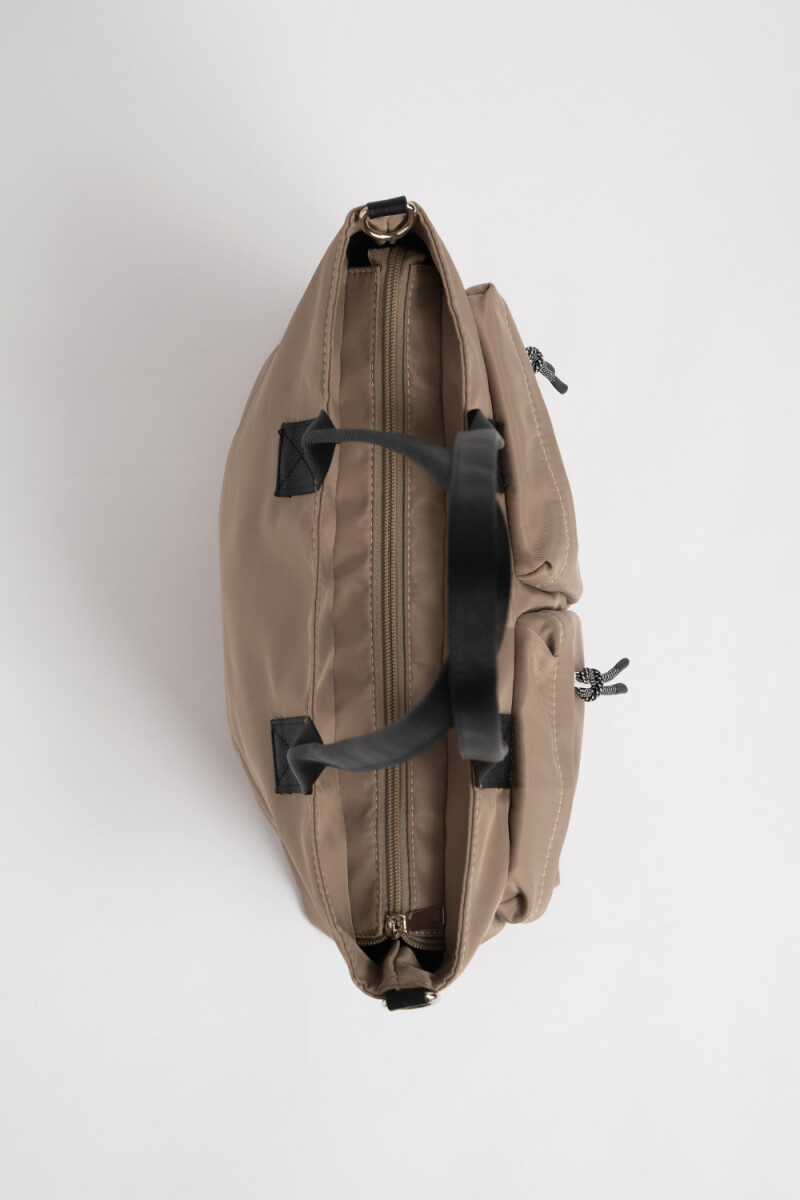 Bolso grande Beige