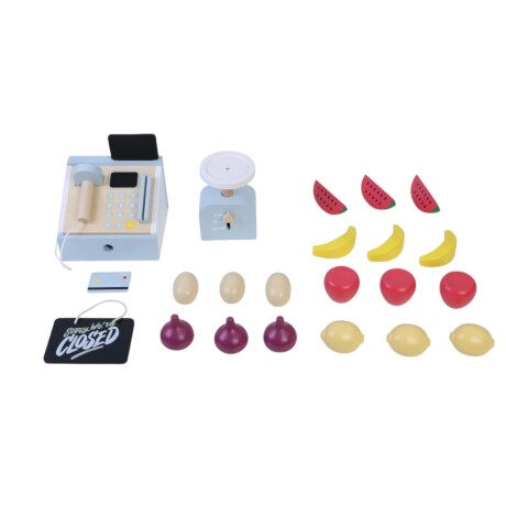 Mercado de frutas juguete con caja registradora Edu Fun Mercado de frutas juguete con caja registradora Edu Fun