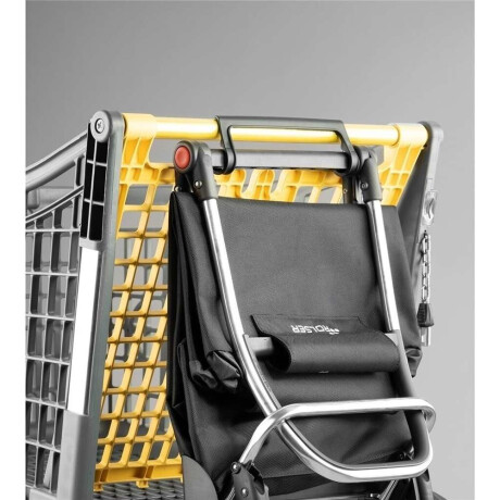 Carro Big Polar 44L Alum C2/4 Ruedas Plegable Negro
