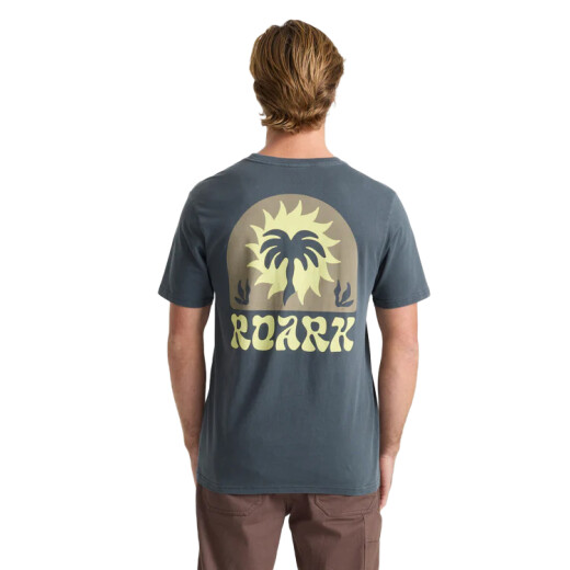 Remera Roark Roark Palm - Azul Remera Roark Roark Palm - Azul