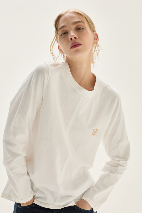 Remera Marigold Blanco