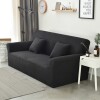 Funda sillón 4 cuerpos lisa negro