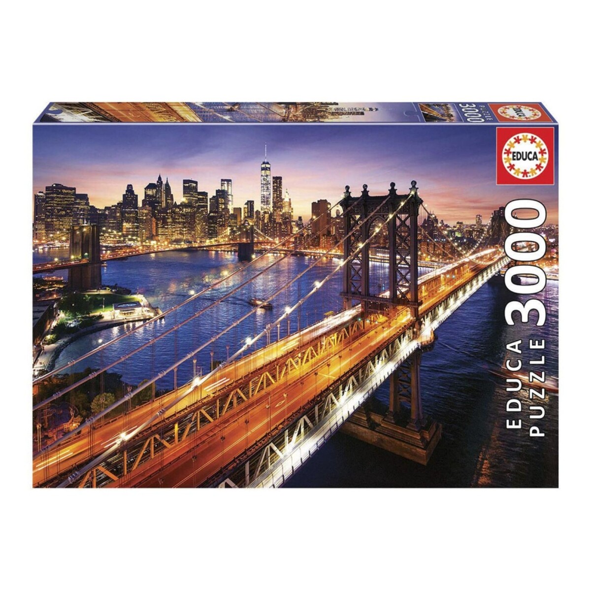 Puzzle Rompecabeza Educa Atardecer Manhattan 3000 Piezas 