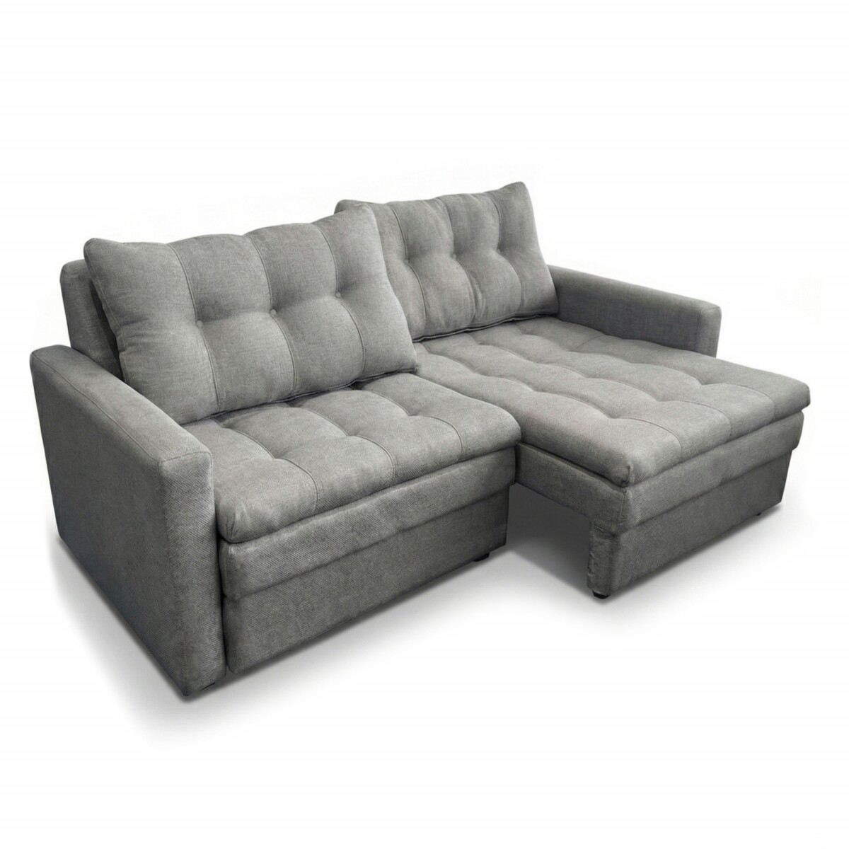 Sillón Cama Nayla 3 Cuerpos - Extensible - Gris 