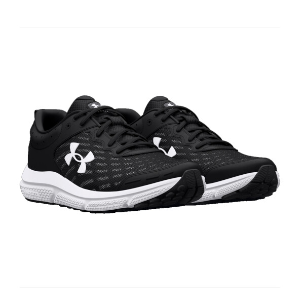 CHARGED ASSERT 10 - UNDER ARMOUR NEGRO/BLANCO