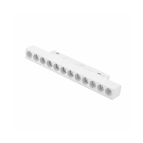 Lum. Led rect p/riel magnético bco 12W 3tonos 24° ZU0554X