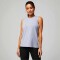 Polo Training 100% Cotton Tank Mujer Classic Grey Heather