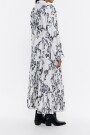 VESTIDO CAMISERO PLISADO Gris