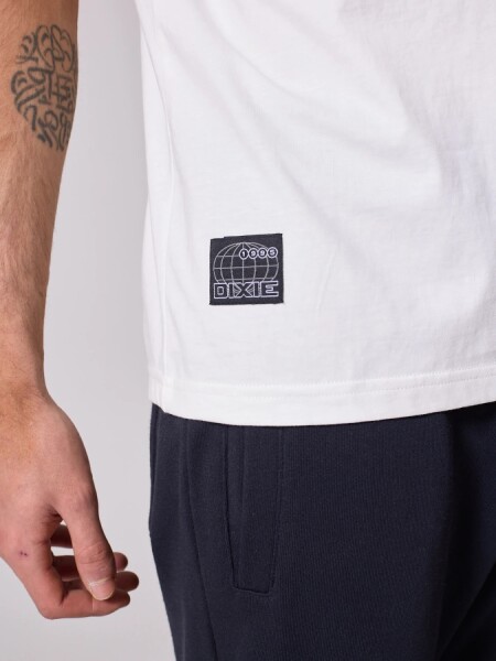 T-SHIRT DIXIE LAMBRE BLANCO